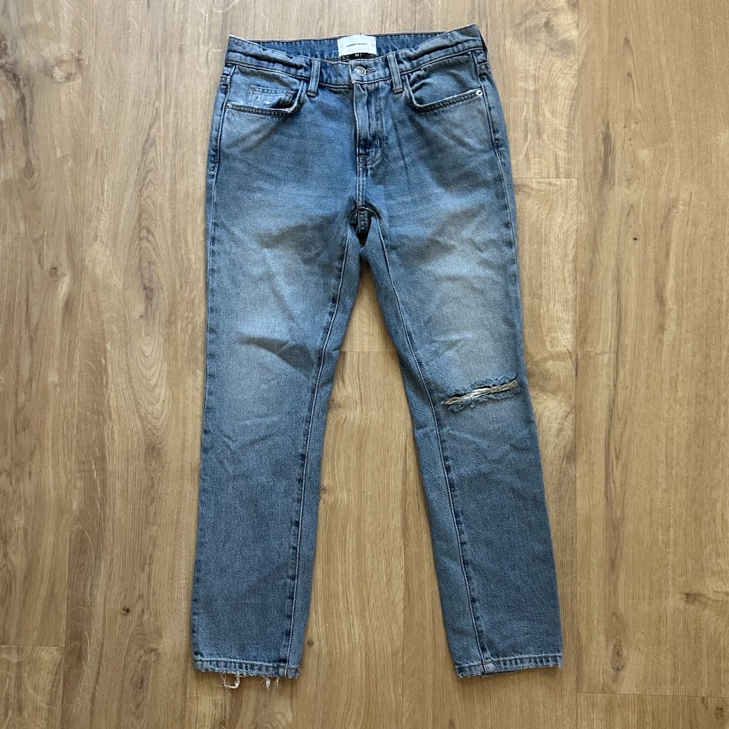 Current/Elliott Skinny Jeans In Distressed - 25